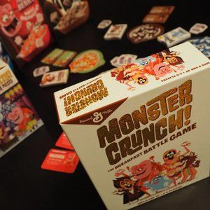 Cereal Monster Crunch Puzzle and Breakfast Battle Game SET - BRAND NEW!